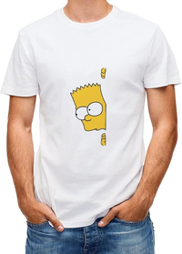 تی شرت طرح بارت سیمپسون | Bart Simpson design t-shirt