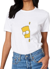تی شرت طرح بارت سیمپسون | Bart Simpson design t-shirt