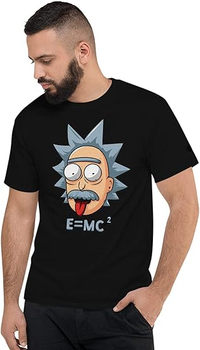 تی شرت طرح ریک و مورتی | E = MC2 Einstein funny T-Shirts