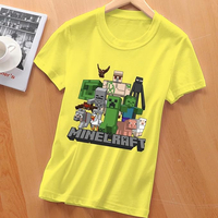 تی شرت طرح ماینکرافت | Minecraft Creeper Women s T-shirt