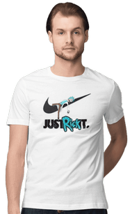 تی شرت طرح ریک و مورتی | Nike just Rick it shirt