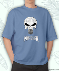 تی شرت پانیشر طرح لوگوی Punisher t-shirt with Punisher logo design | Punisher