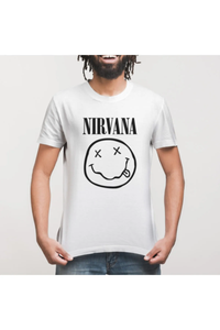 تیشرت نیروا طرح آدمک nirvana