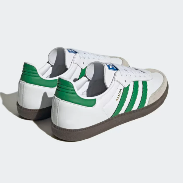 کفش اسپرت کتانی سامبا سبز زنانه و مردانه samba adidas green