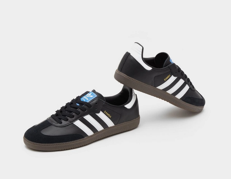 کفش اسپرت کتانی آدیداس سامبا زنانه و مردانه مشکی samba adidas blackk