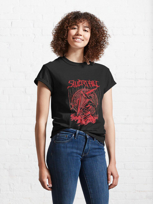 تیشرت SILENT HILL طرح Silent Red Thing   Silent Hill  Pyramid Head