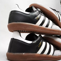 کفش اسپرت کتانی سامبا زنانه و مردانه مشکی طوسی samba Black Gum