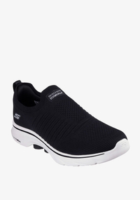 کفش کتونی طبی اسکیچرز جورابی مشکی skechers