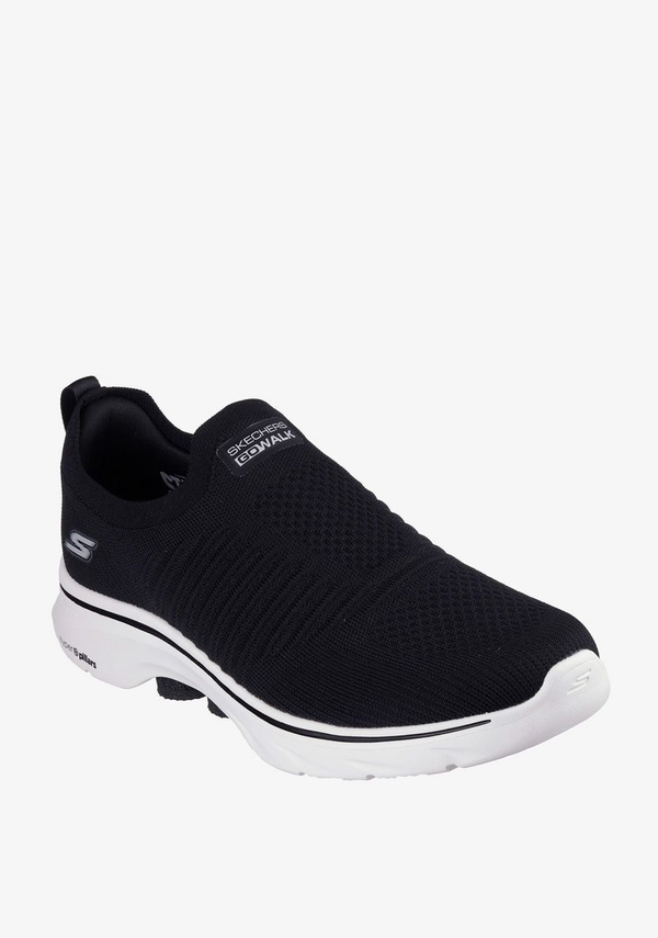 کفش کتونی طبی اسکیچرز جورابی مشکی skechers