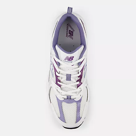 کفش کتونی نیوبالانس سفید بنفش 530 Schuhe