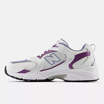 کفش کتونی نیوبالانس سفید بنفش 530 Schuhe