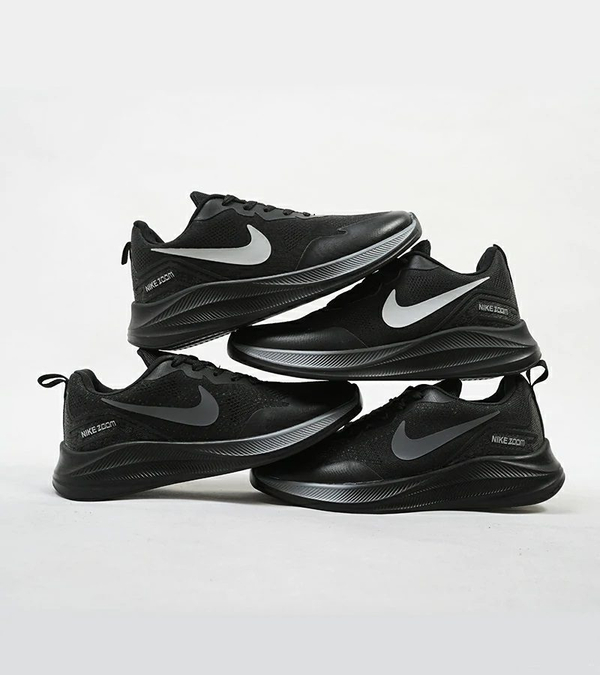کفش اسپرت کتانی نایک زوم مشکی nike air zoom