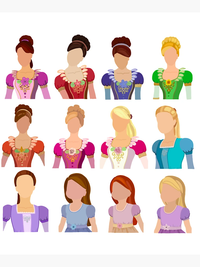 توت بگ طرح  The Twelve Dancing Princess