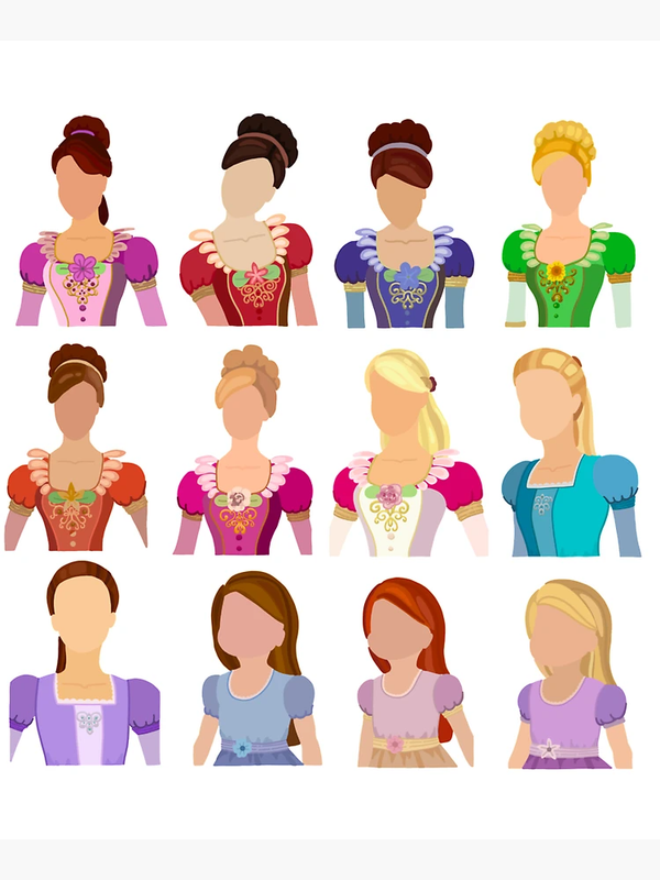 توت بگ طرح  The Twelve Dancing Princess