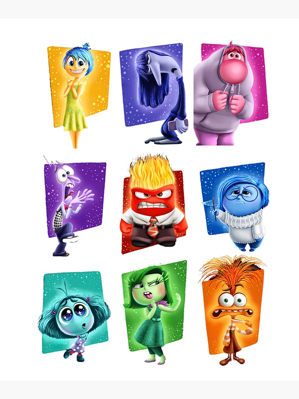 توت بگ طرح inside out