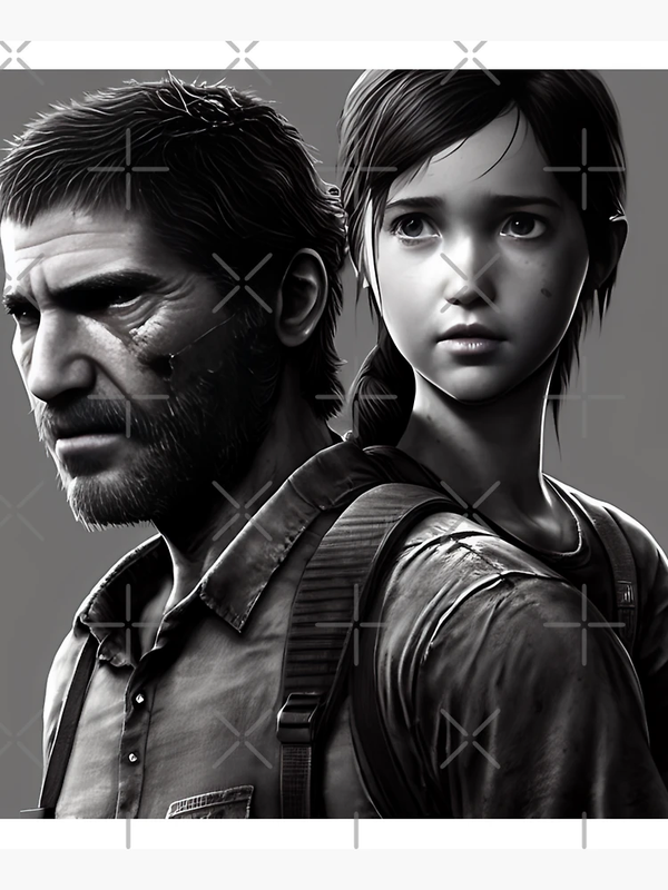 توت بگ طرح Ellie &amp; Joel - The Last of Us