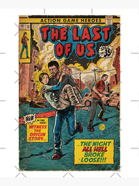 توت بگ طرح The Last of Us - Intro comic cover fan art