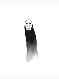 توت بگ طرح Handrawn No Face Spirited Away