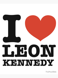 توت بگ طرح I Heart Leon Kennedy