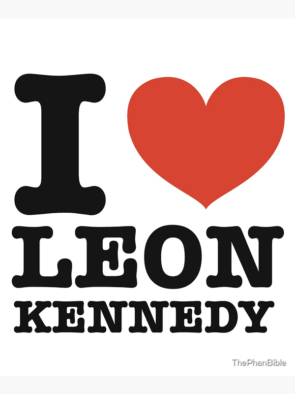 توت بگ طرح I Heart Leon Kennedy