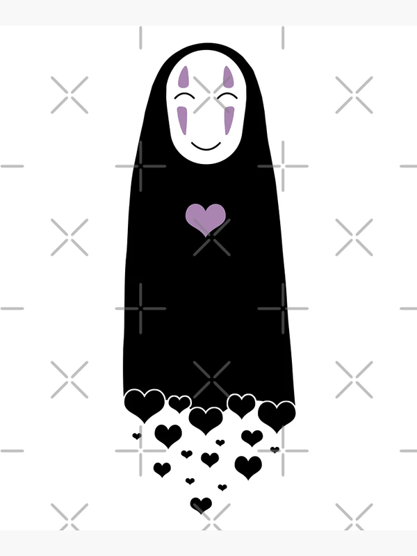 توت بگ طرح Spirited Away No Face Heart
