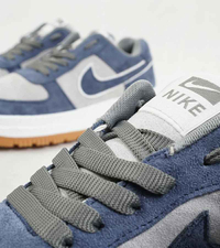 کفش کتانی ایر فورس مردانه و زنانه طوسی آبی NIKE AIR FORCE