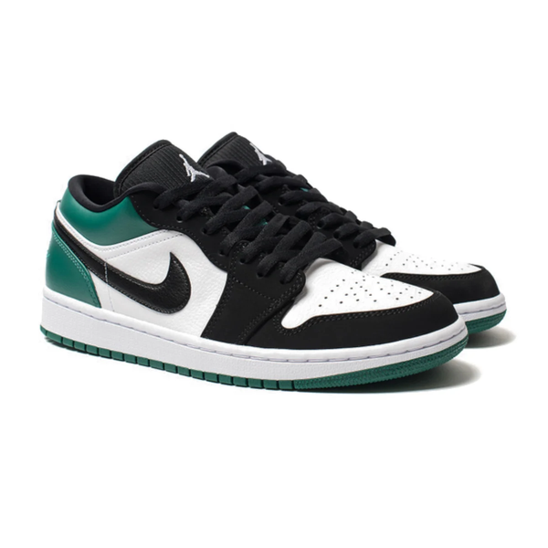 کفش جردن ۱ مشکی سبز طرح Low Shoes