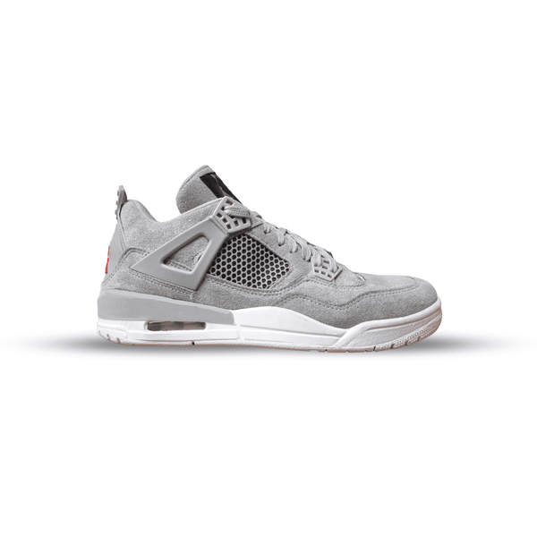 کتونی جردن ۴ طوسی سفید Jordan 4