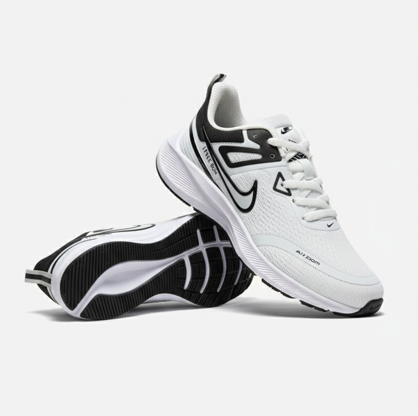 کفش کتونی نایک I free run سفید مشکی کد 294894