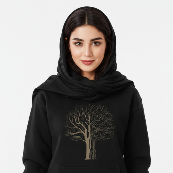 هودی طرح Digital Tree کد 18437