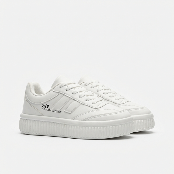 کفش کتونی ونس زارا سفید کد 295092