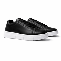 کفش کتونی ونس زارا ساده مشکی زیره سفید کد 295166