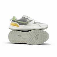 کتونی نایک مدل RUN طوسی سبز 2