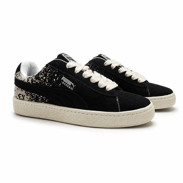 خرید کفش کتونی پوما مدل Suede XL مشکی طوسی