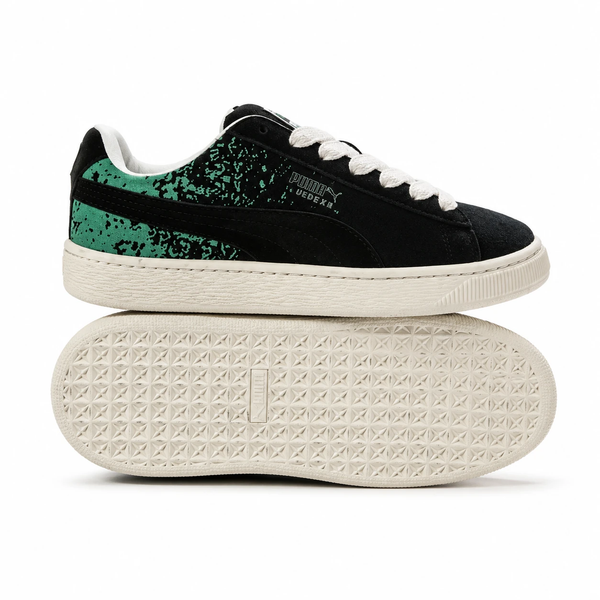 خرید کفش کتونی پوما مدل Suede XL مشکی سبز