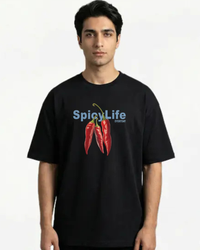 خرید تیشرت طرح spice life  