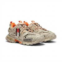 خرید کفش کتونی بالنسیاگا مدل Balenciaga Track سفید پرتقالی 