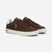 خرید کفش کتونی ونس مدل U.S.POLO ASSN قهوه ای 295816