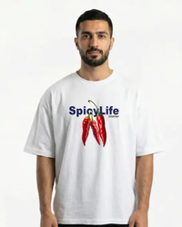 خرید تیشرت طرح spice life  
