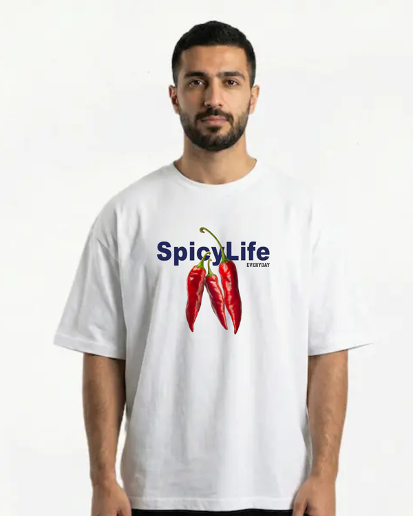 خرید تیشرت طرح spice life  