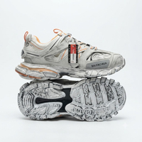 خرید کفش کتونی بالنسیاگا مدل Balenciaga Track سفید پرتقالی 