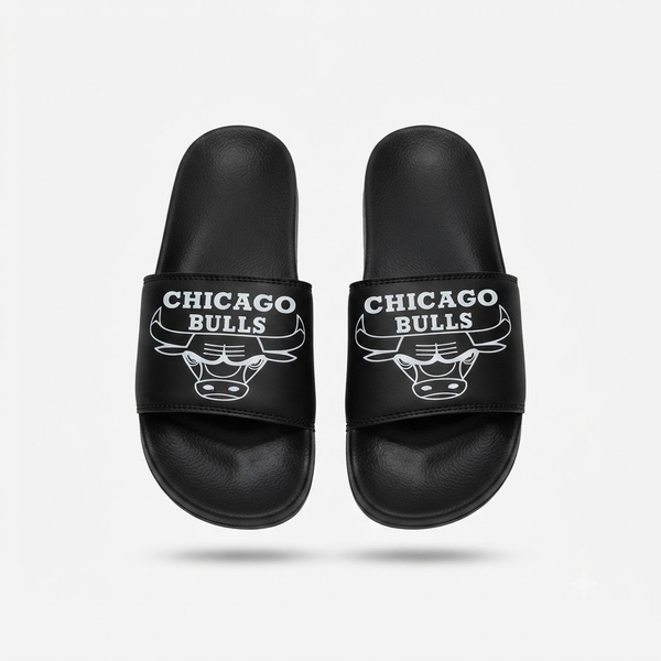 خرید صندل دمپایی طرح Chicago Bulls 