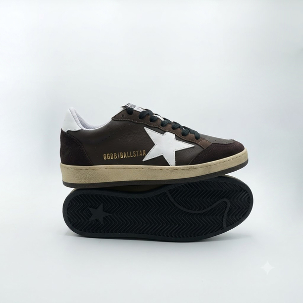 خرید کفش کتونی ونس مدل Golden Goose موکا 