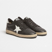 خرید کفش کتونی ونس مدل Golden Goose مشکی سفید 