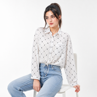 شومیز زنانه اسپرت شیشه ای کد 377