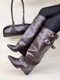 بوت زنانه ژیوانشی پاشنه دار GIVENCHY کد 1722 دختر طهرونی