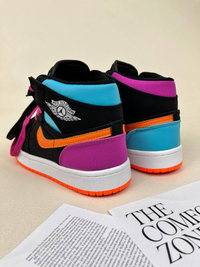 کتونی ونس ساقدار زنانه نایک جردن وان هالویین NIKE JORDAN 1 Halloween کد 912 دختر طهرونی