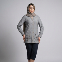 مانتو زنانه نخی ترک کد 365