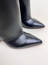 بوت زنانه پاشنه دار دامنی ژیوانشی GIVENCHY کد 1696 دختر طهرونی کد 675