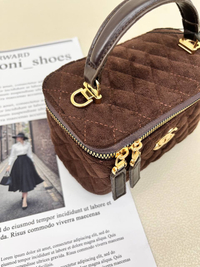 کیف زنانه باکسی دوختی آینه دار شنل  CHANEL کد 1670
